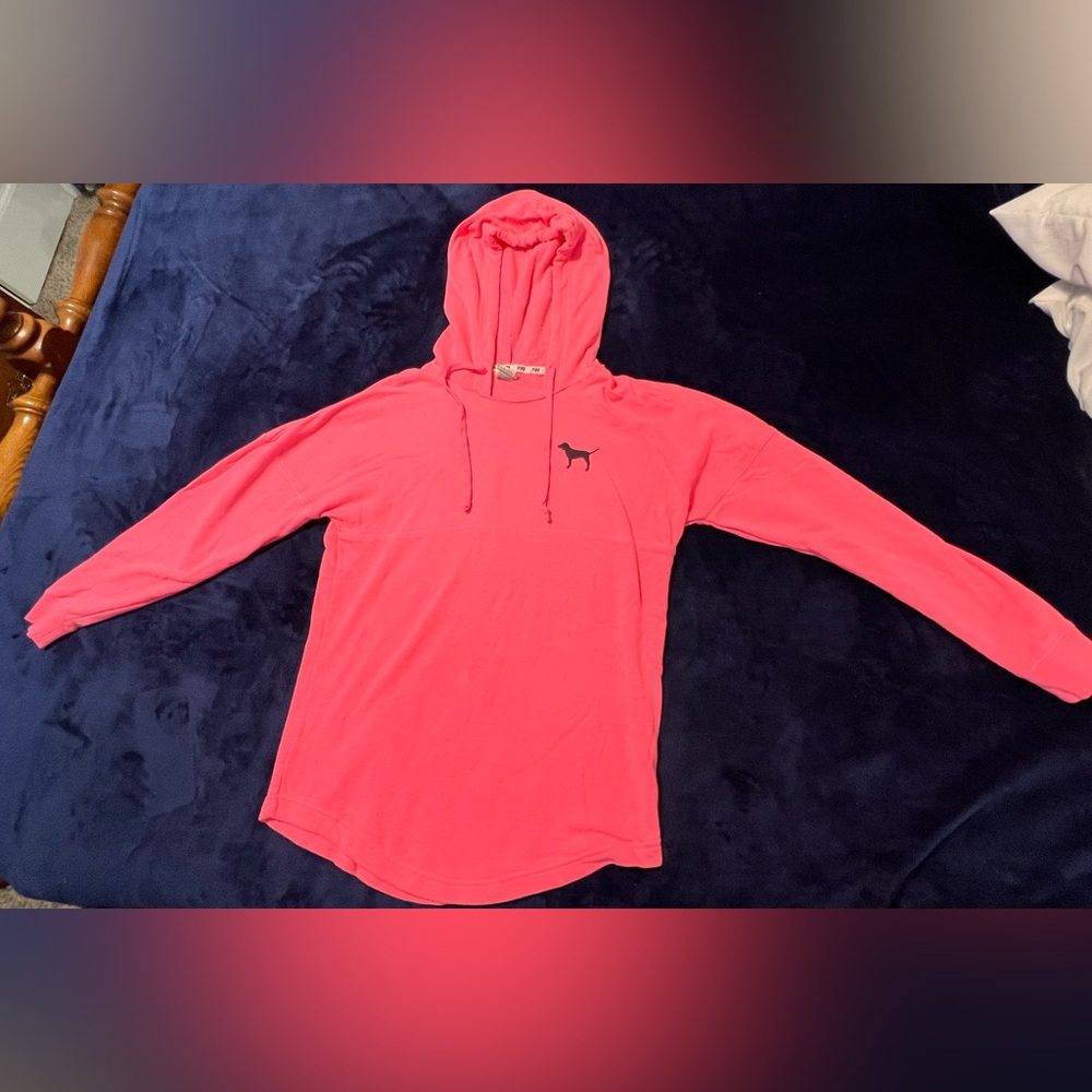 Pink hoodie